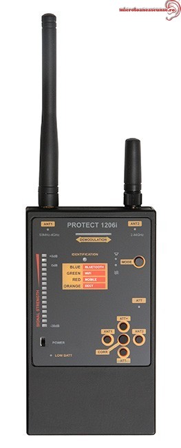 Detector profesional de camere si microfoane Protect 1206i