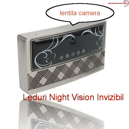 Curea spionaj camera video cu night vision