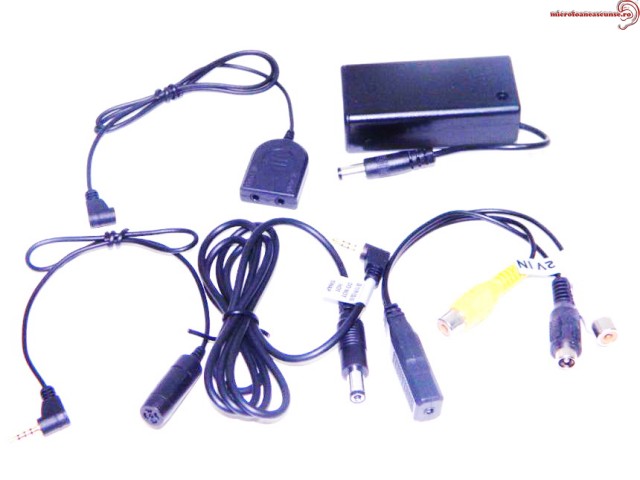 Mufa cablu profesionala cu microcamera pentru spionaj